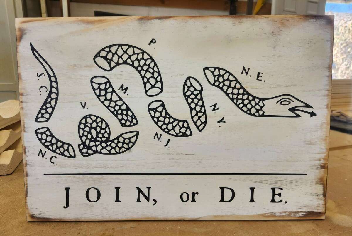 Join, or Die Flag