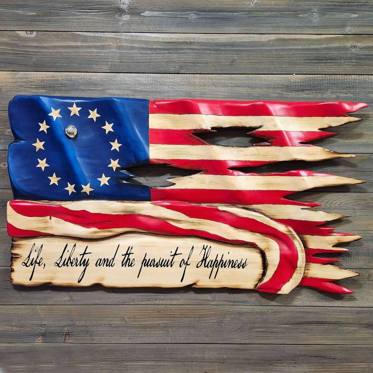 Declaration Flag — Rolled Up Version
