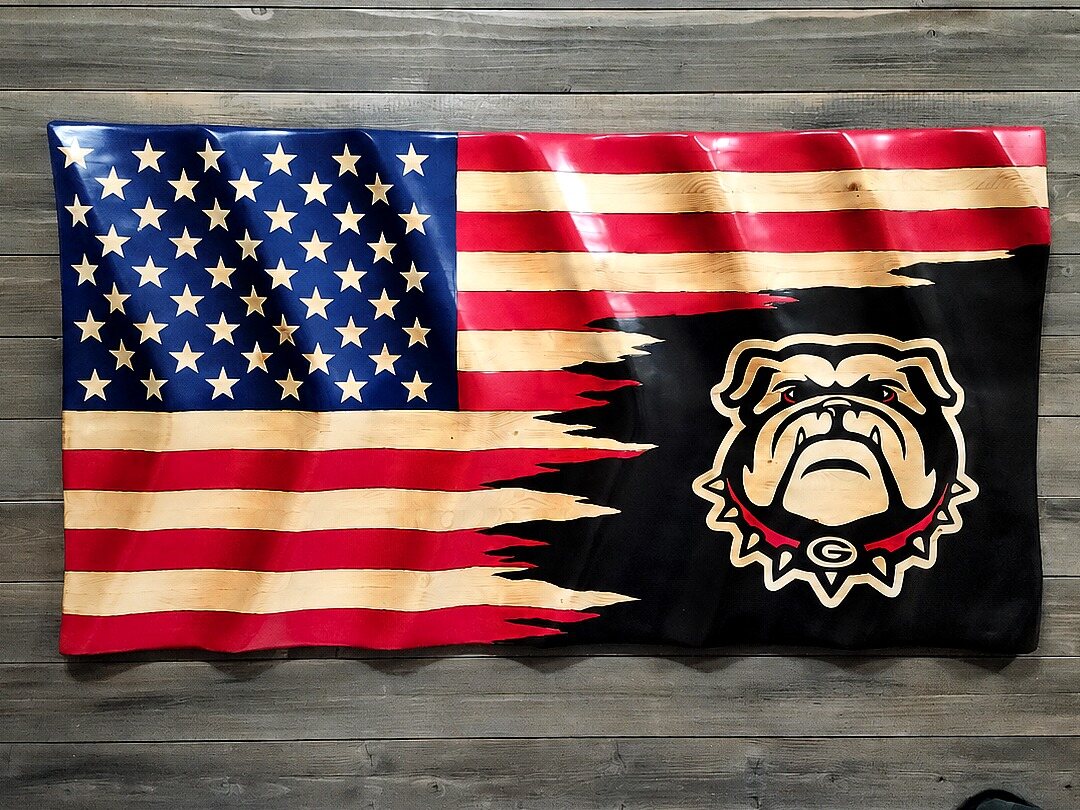 Georgia Bulldogs Flag